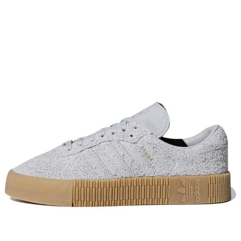 Adidas Sambarose grey suede women’s sneakers 7.5